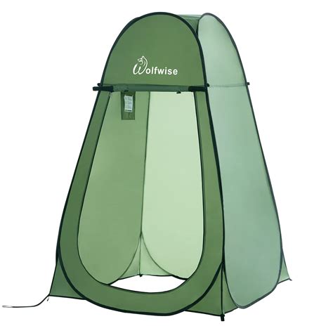 Buy Wolfwise Shower Privacy Toilet Tent Beach Portable Changing Dressing Camping Pop Up tents ...