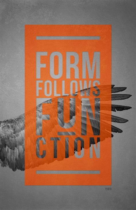 form follows function poster -- free printable | Graphic design typography, Free poster, Free ...