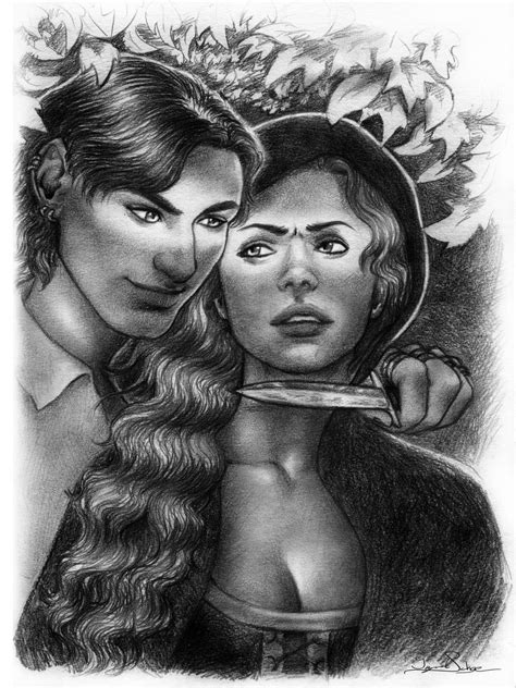 Katsa And Po - His Beautiful Eyes by IngvildSchageArt on DeviantArt