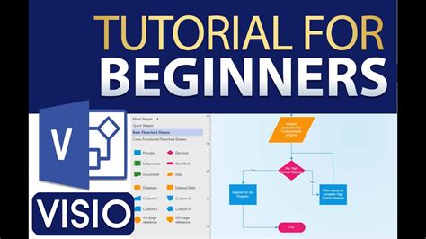 The Beginner's Guide to Visio - Visio Basics Tutorial - YouTube