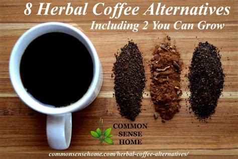 8 Herbal Coffee Alternatives, Including 2 You Can Grow