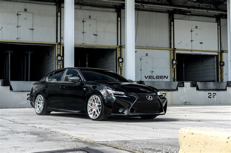 Exotic Beauty: Black Lexus GS with Carbon Fiber — CARiD.com Gallery