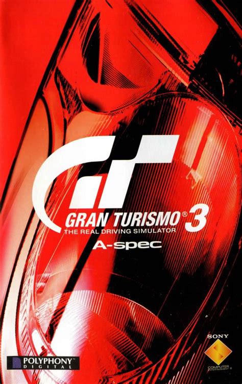 Gran Turismo 3: A-spec (2001) PlayStation 2 box cover art - MobyGames