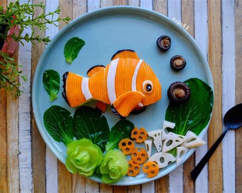 Finding Nemo by @napu88 | Receitas divertidas, Nutrição infantil, Comida divertida