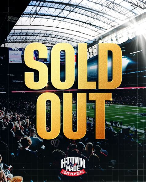 Houston Texans on LinkedIn: H-TOWN, WE READY TO TURN UP 🗣️ Resale tickets are available at the NFL…