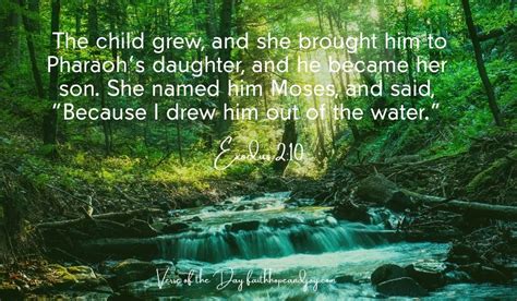 Exodus 2:10 Jochebed, the impact of a faithful mom - Faith, Hope & Joy