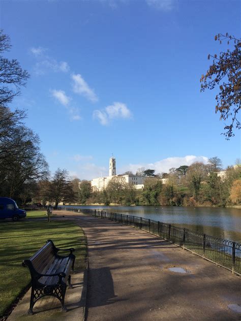 Highfields Park: the beautiful grounds surrounding Nottingham Lakeside Arts. Highfields Lake ...