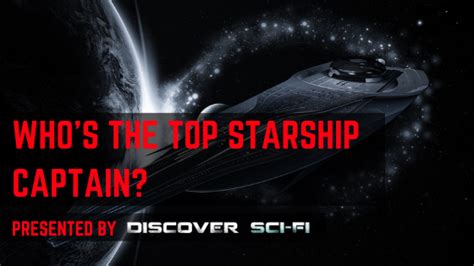 The top 10 Starship Captains in a book/series of all time. - discoverscifi.com