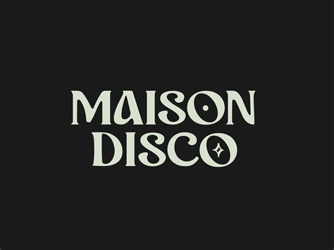 Maison Disco Sustainable Clothing Retailer Logo by Julie Koenig on Dribbble