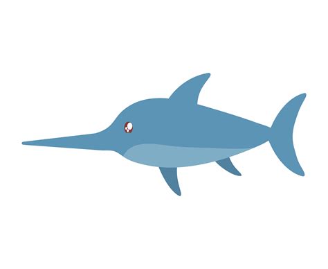 great baby swordfish 5969050 Vector Art at Vecteezy