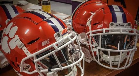 Photo: 2017 Clemson Football helmets | TigerNet