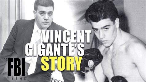 History of The Mafia Boss: Vincent Gigante | The FBI Files | A look at the life of Vincent ...