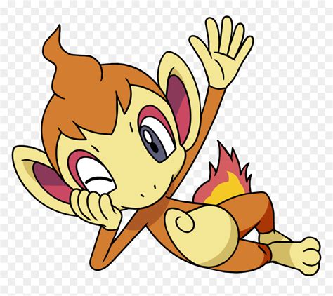 Transparent Chimchar Png - Chimchar Pokemon, Png Download - vhv