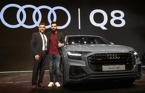 Virat Kohli Spotted Driving His Recently Bought Carrera White Audi Q8 - Video