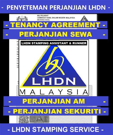 Lhdn Stamping Tenancy Agreement Online : Tenancy Agreement Stamping ...