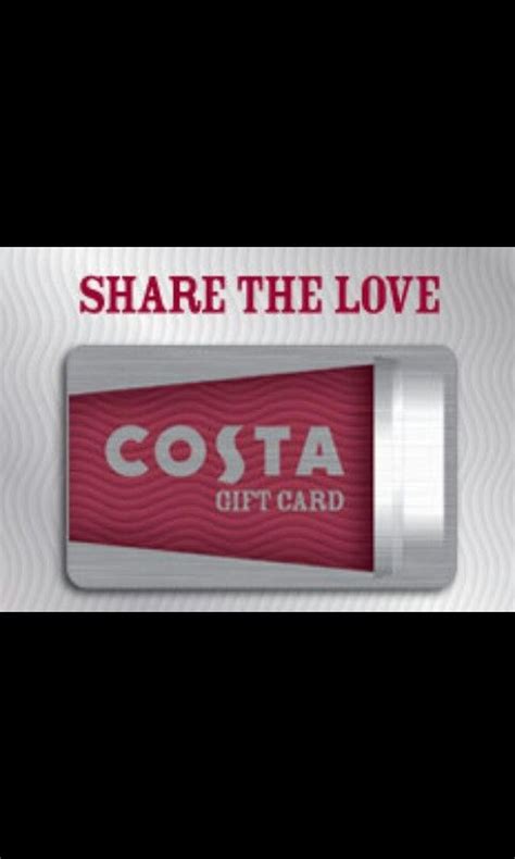 Costa gift card | Gift card, Cards, Costa coffee