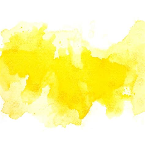 Premium Photo | Yellow watercolor