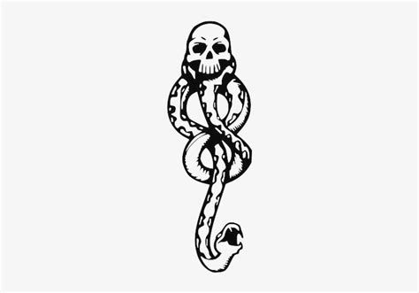 Transparent Death Eater Tattoo More - Dark Mark PNG Image | Transparent ...