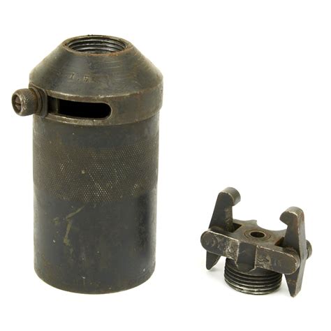 Original British WWI S.M.L.E. Cup Grenade Launcher for Mills Bomb – International Military Antiques