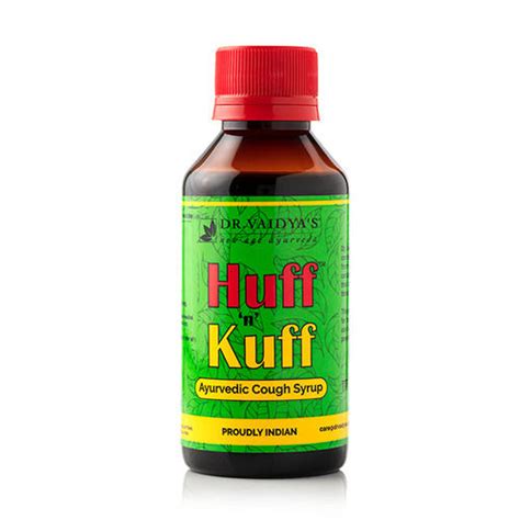 Huff And Kuff Ayurvedic Cough Syrup Age Group: Suitable For All Ages at ...