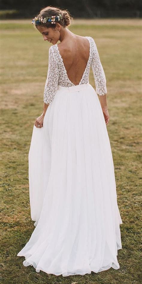 24 Lace Boho Wedding Dresses To Inspire You | Wedding Dresses Guide