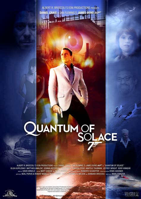 'Quantum of Solace' - Poster 1 | Quantum of solace poster, 007 james ...