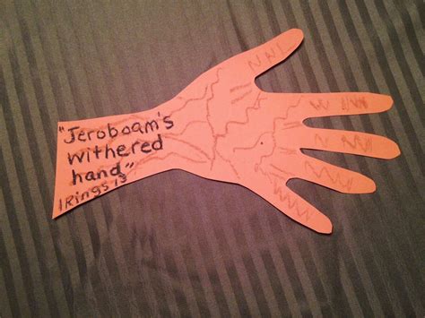 Children's Bible Lessons: Lesson - Jeroboam's Withered Hand