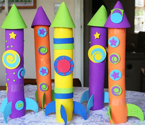 Rocket craft for kids – Artofit