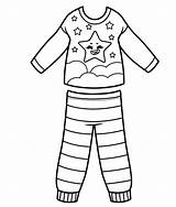Pajama Printable Coloring Pages Sketch Page sketch template