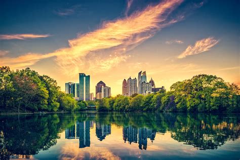 photo gallery atlanta skyline piedmont park - GID