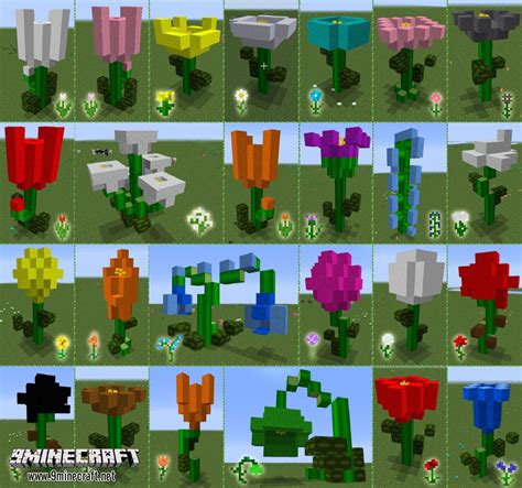 Flowercraft Mod 1.10.2, 1.7.10 - 9Minecraft.Net