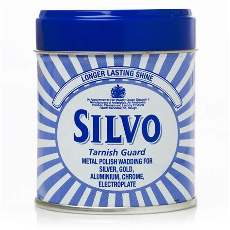 046664 Silvo Silver Polish Wadding - 75G Tin