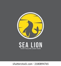 Sea Lion Vector Illustration Design Creative Stock Vector (Royalty Free ...