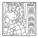 Cozy Friends Coloring Book For Adults And Teens Featuring Super Cute  sketch template