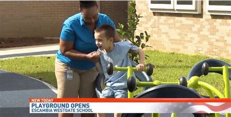 Escambia Westgate School receives a new playground | WEAR