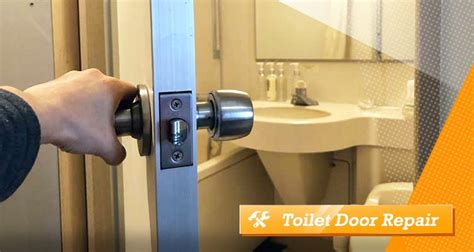 Toilet Door & Door Frame Repair | HDB Toilet Door Lock Replacement