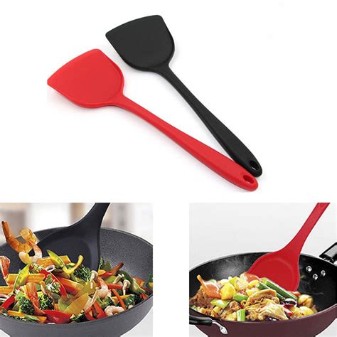 Spatula Ladle Silicone Stir-Fried With Rice Insoluble High Heat Resistant. There Are Many Types ...