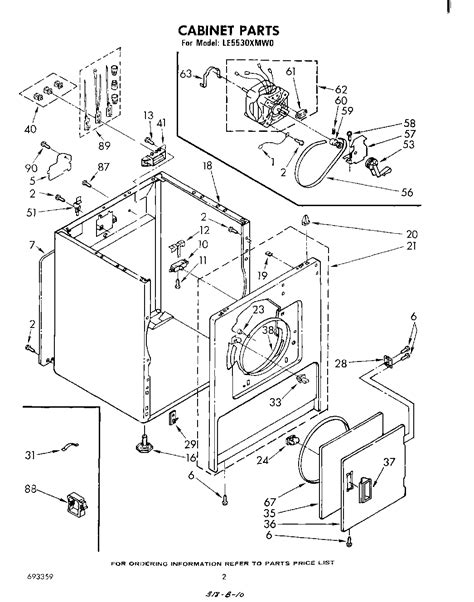 Whirlpool Electric Dryer Schematic