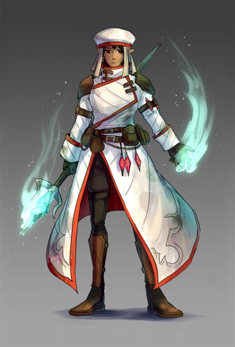 some healer designs for my worldbuilding! These... - A Place for Dungeons & Dragons Commoner ...