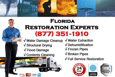 Water Damage Restoration - Flood Cleanup Florida