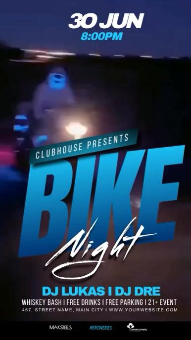 Copy of BIKE NIGHT PARTY | PosterMyWall