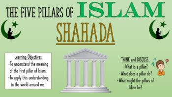 Shahada - The First Pillar of Islam! by TandLGuru | TPT