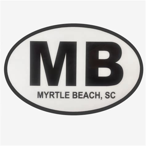 Sticker MB letters - Eagles Beachwear