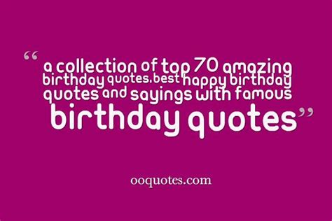 Birthday Quotes By Famous People. QuotesGram