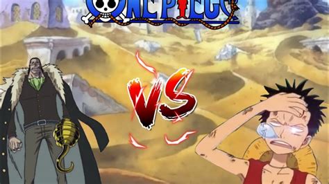 Luffy vs crocodile (AMV) - YouTube