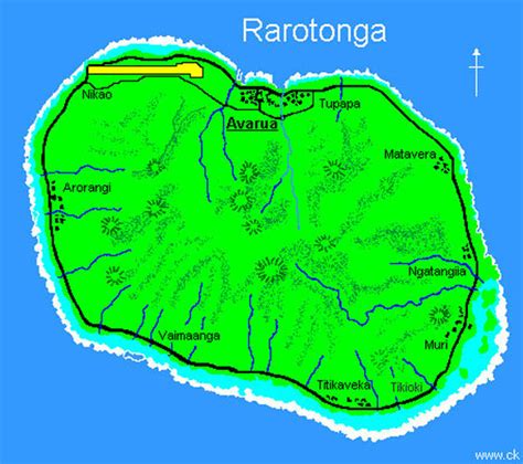 Large Rarotonga Maps for Free Download and Print | High-Resolution and ...