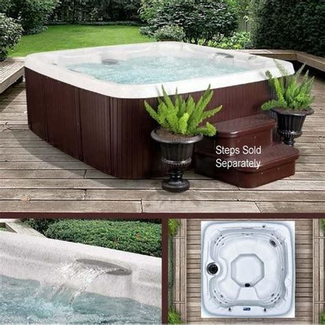 7 Person Hot Tub Spa with 40 Jets Lifesmart DLX 2 Hydromaster with ...