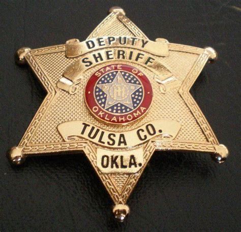 US State of Oklahoma, Tulsa County Sheriff Office Badge | Police badge, Police uniforms, Sheriff ...