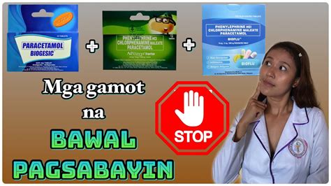 Mga gamot na bawal pagsabayin | Mga gamot na hindi dapat pagsabayin ...