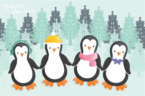 Winter penguins by natalia-factory on DeviantArt